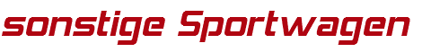 sonstige Sportwagen