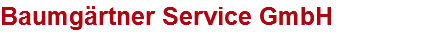 Baumgärtner Service GmbH 